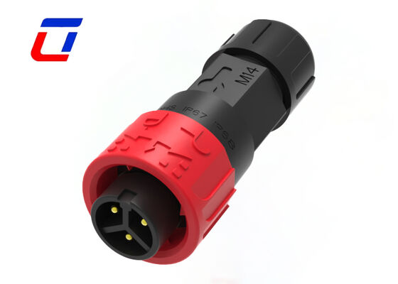 M16 10A waterdicht aansluiting IP67 Plastic Male Female 3 pin Power Connector