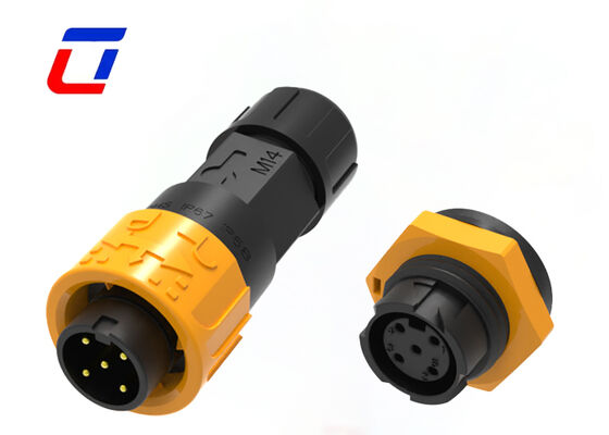 300V M16 waterdicht connector Draad naar het bord 5 pin industriële stroomconnector