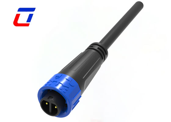 M16 10A IP67 2 pin waterdicht aansluiting Elektrisch buitenshuis mannelijk vrouwelijk aansluiting