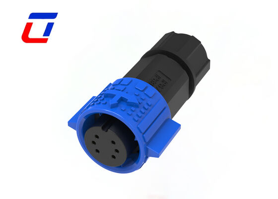 M19 6 Pin Mannelijke Vrouwelijke Connector 10A Industrieel Waterdicht Connector Fabrieken