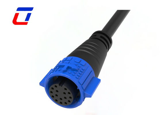 300V laagspanning M19 16 pin mannelijke vrouwelijke connector Quick Lock XLR waterdichte connectoren