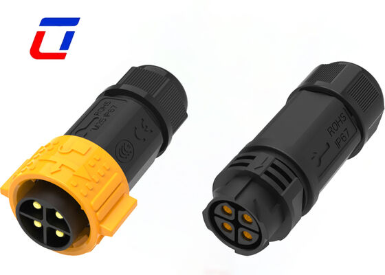 M25 4 pin waterdichte buitendraadconnectoren 50A Power Connector Producenten