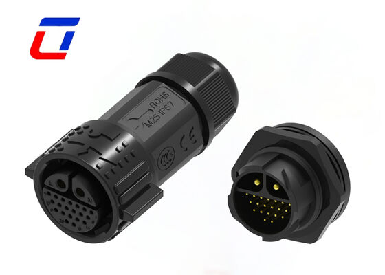 M25 2+20 Poolkabelverbinding snelle afgifte IP67 zonne-draad aan boordverbindingen