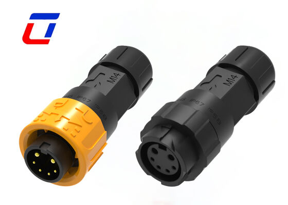 M16 300V Ronde aansluiting XLR Waterdicht 2+4 Multi Pin Connectors Power Signal Plug