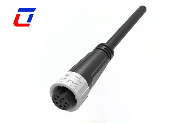 300V M16 8-pins push-pull-kabelconnectoren Mannelijke vrouwelijke gegoten signaalconnector Leverancier