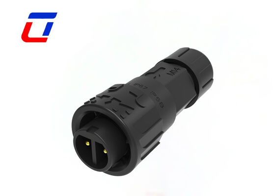 M16 10A IP67 aansluitingen waterdicht snel slot vrouwelijk naar mannelijk aansluiting voor stroom
