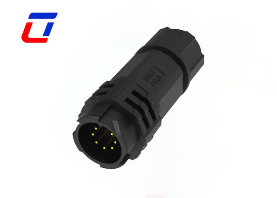 CE-gecertificeerde M19 300V buitenverlichtingsconnectoren Circulaire 7 pin waterdichte connector
