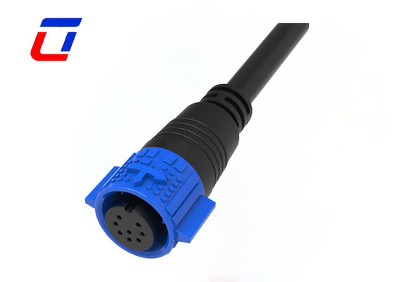 300V M19 8 Pin Data Connector Quick Lock Automotive waterdichte draadconnectoren