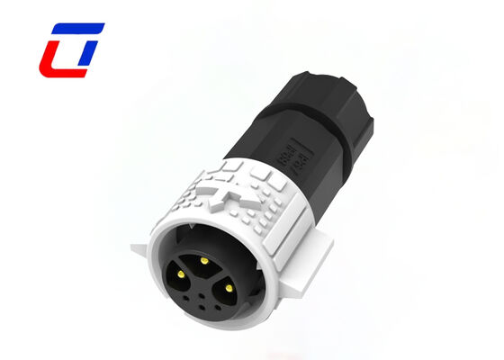 3+4 Pin Power And Signal Connectors M19 Goud bekleed 300V laagspanningsconnectoren waterdicht