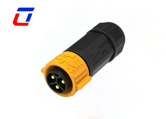 M25 3 Pin 50A Draad naar het bord Power Connector IP67 Quick Lock Outdoor Waterproof Connector