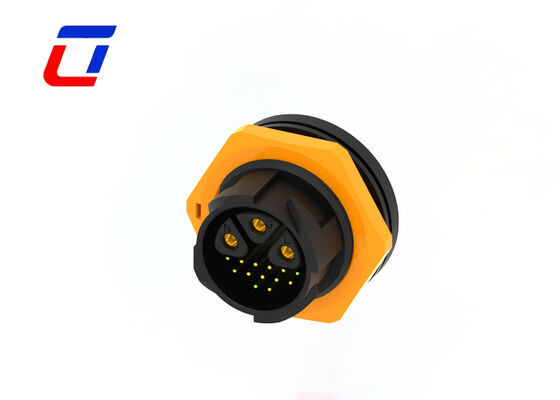 3+13-pins industriële stekker en stopcontact M25 ODM Beste 300V waterdichte mannelijke vrouwelijke connector