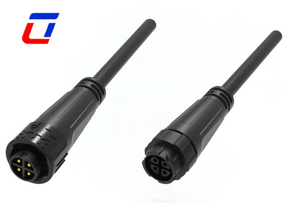 10A M16 4 Pin Man tot Vrouwelijke Connector Goede kwaliteit IP67 waterdicht stroomconnector