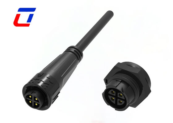 10A M16 4 Pin Man tot Vrouwelijke Connector Goede kwaliteit IP67 waterdicht stroomconnector