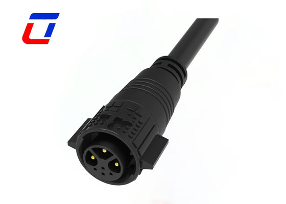 M19 3+4 pin waterdichte draadconnectoren 15A+5A 300V IP67 Multi Pin Mannelijke Vrouwelijke connector