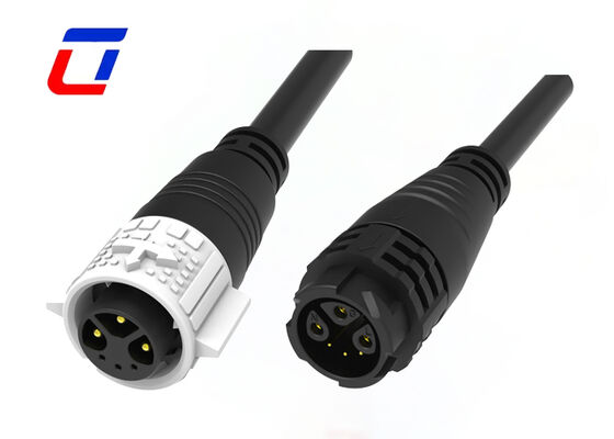 M19 3+3 Pin 15A+5A gegoten kabelconnector PA66 Multi Pin Mannelijke Vrouwelijke Connector