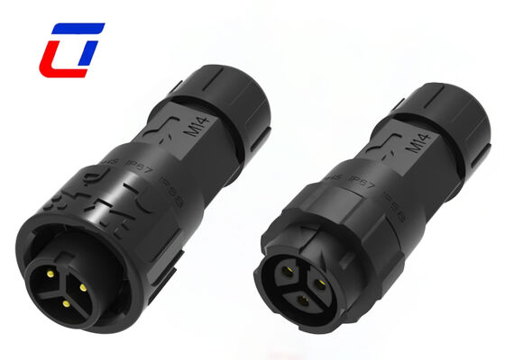 IP67 3 pin aansluiting Man en Vrouw M16 10A 300V waterdicht voedingssysteem