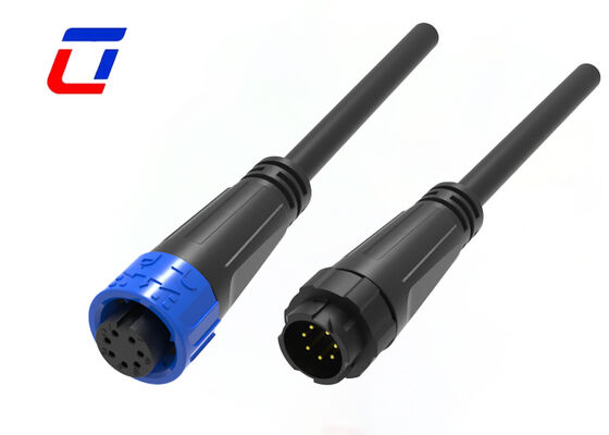 Laagspanning 300V M16 7 Pin Data Quick Connector IP67 Waterdicht Mannelijk Vrouwelijk Connector China