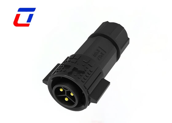 20A M19 3-pins man-vrouw connector Plastic PA66 IP67 ronde voedingsconnectoren