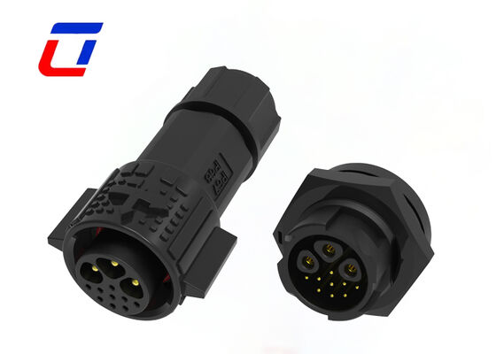 M19 Verouderingsbestendige IP67 Circulaire waterdichte connector 300V 3+9 Pin Quick Release
