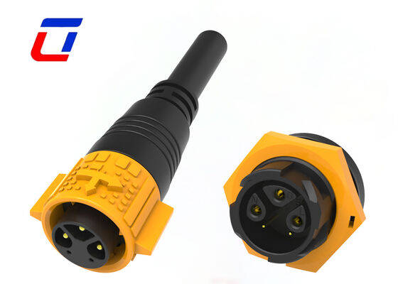 IP67 waterdichte connector M19 3+2 Pin 300V Power And Signal Outdoor Connector