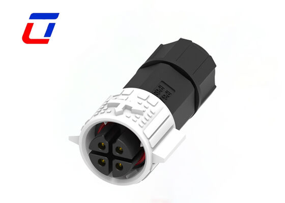 15A M19 4 pin waterdichte elektrische aansluitingen 300V Industrial Male Female Connector