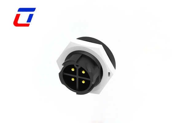 15A M19 4 pin waterdichte elektrische aansluitingen 300V Industrial Male Female Connector