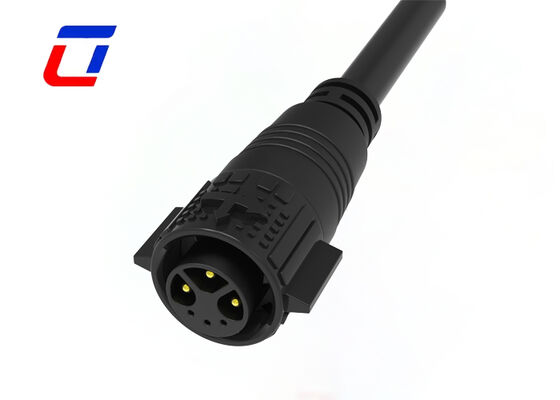 PA66 M19 Buiten waterdichte kabel connector stroom en signaal 3+3 Multi Pin connectoren 300V