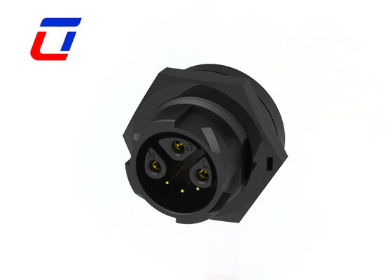 PA66 M19 Buiten waterdichte kabel connector stroom en signaal 3+3 Multi Pin connectoren 300V