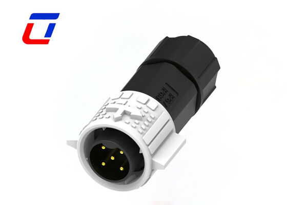 20A IP67 waterdicht snel slot elektrische aansluitingen M19 5 pin Plastic Male Female Connector