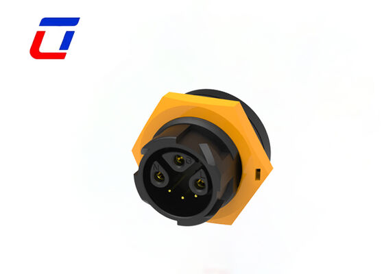 M19 3+3 Pin Stekkerdoos Connector 15+5A Push Lock Meerpolige Connectoren Waterdicht
