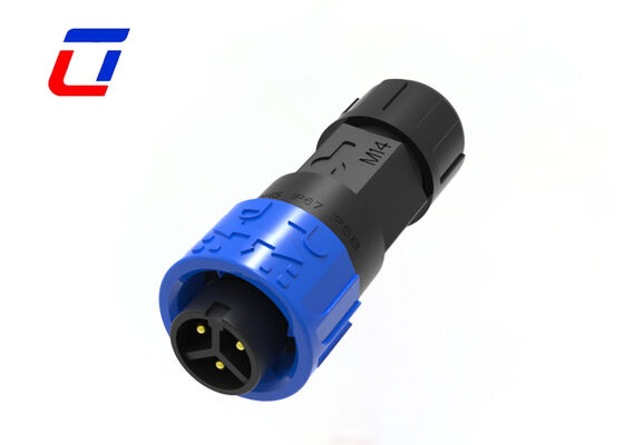 10A M16 3-pins stroomconnector waterdicht 300V draad-naar-draad circulaire connectoren