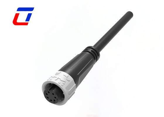 M16 5A 7 pin waterdicht laagspanningsdraadconnectoren Push Lock Man Vrouwelijke dataconnectoren