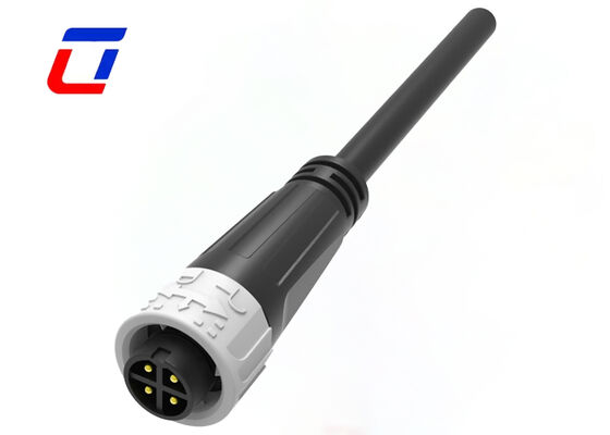 M16 Push Lock Elektrische Male Female Connectoren Outdoor Waterdichte Connector 10A 4 Pin