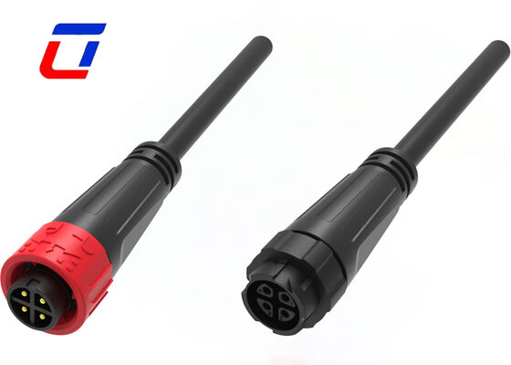 M16 Push Lock Elektrische Male Female Connectoren Outdoor Waterdichte Connector 10A 4 Pin