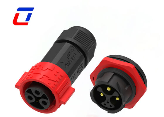 M25 15A+5A Circulaire Multi-Pin Connectoren 3+3 Pin Quick Lock Draad naar Board Connector