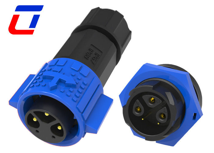 CE TUV-goedgekeurde Multi-Pin Connectors Waterdicht 300V M19 Plug Socket Connectors