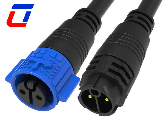 M19 12 Gauge waterdichte kabel aansluiting 2 pin mannelijke vrouwelijke aansluiting