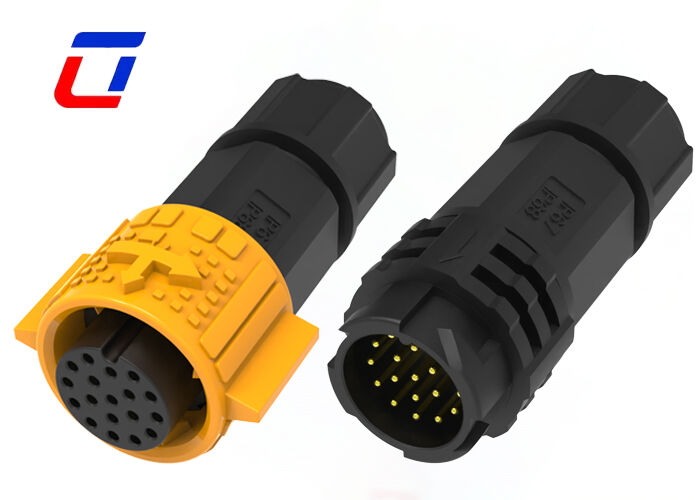 18 Pins Circulaire Connector M19 Draad tot Draad Buiten Quick Lock Electrical Connectors