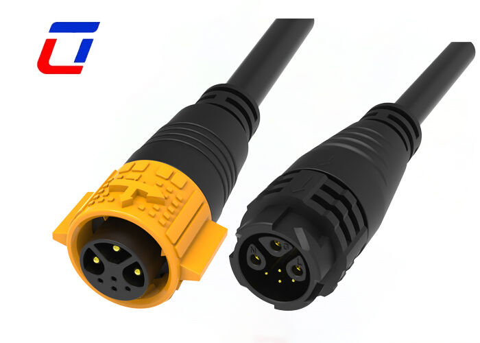 M19 Draad tot draad connector Typen Buiten 3+4 pin waterdichte connector groeilichten