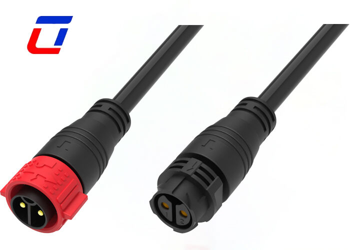 M25 IP67 waterdicht 2 pin connector Push Lock 50A Power Cable Connectors