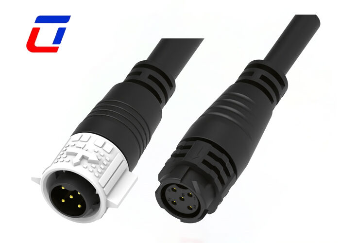 M19 5 pin waterdicht kabelconnector IP67 ODM High Current 20A Power Connectors