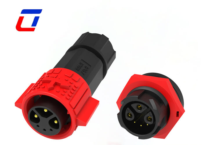 300V 3+3 Pin Multi-Pin Connector Type M19 Mannelijke Vrouwelijke waterdichte connectoren