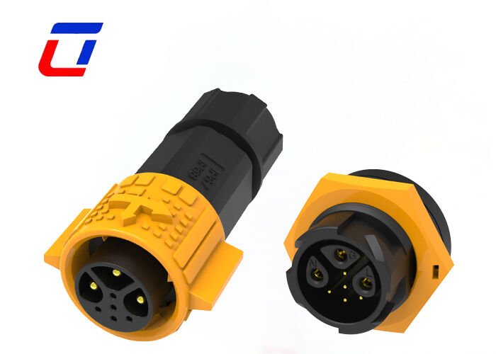 M19 IP67 Waterdicht 3+5 Pin Plug Socket Connector 20A Mannelijke Vrouwelijke Power Data Connector 8 Pin