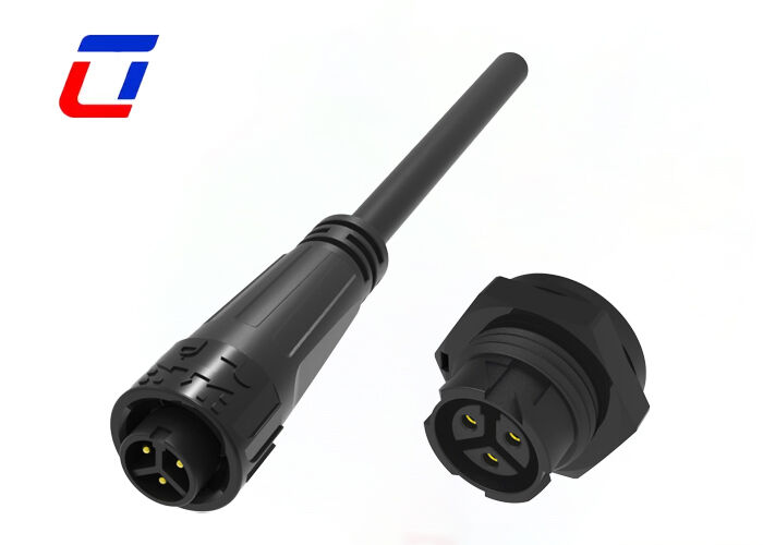 IP67 3 pin aansluiting Man en Vrouw M16 10A 300V waterdicht voedingssysteem