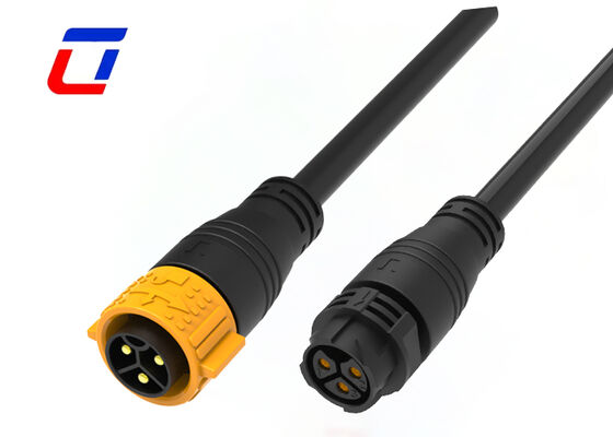 50A 3 Pin Mannelijke Vrouwelijke Connector Waterdicht Stroomconnector M25 Made In China